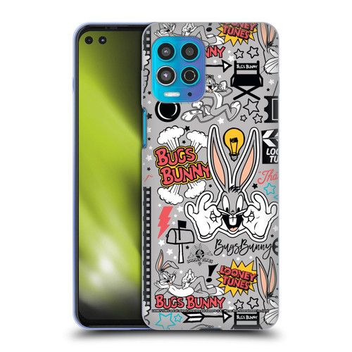 Looney Tunes Graphics and Characters Bugs Bunny Soft Gel Case for Motorola Moto G100