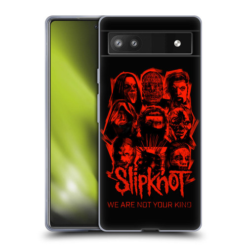 Slipknot We Are Not Your Kind Red Patch Soft Gel Case for Google Pixel 6a