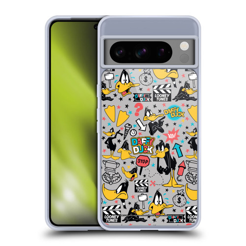 Looney Tunes Graphics and Characters Daffy Duck Soft Gel Case for Google Pixel 8 Pro