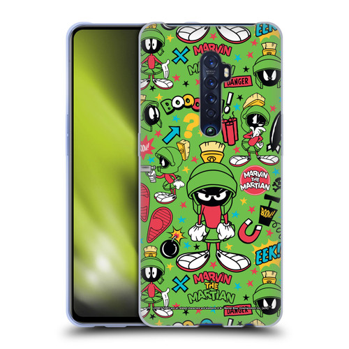 Looney Tunes Graphics and Characters Marvin The Martian Soft Gel Case for OPPO Reno 2