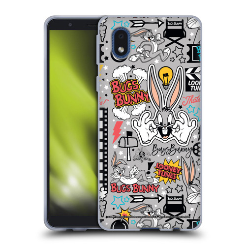 Looney Tunes Graphics and Characters Bugs Bunny Soft Gel Case for Samsung Galaxy A01 Core (2020)