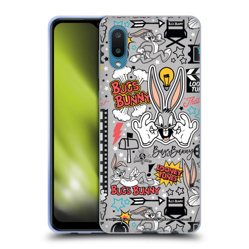 Looney Tunes Graphics and Characters Bugs Bunny Soft Gel Case for Samsung Galaxy A02/M02 (2021)