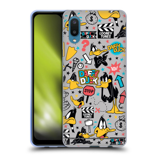 Looney Tunes Graphics and Characters Daffy Duck Soft Gel Case for Samsung Galaxy A02/M02 (2021)