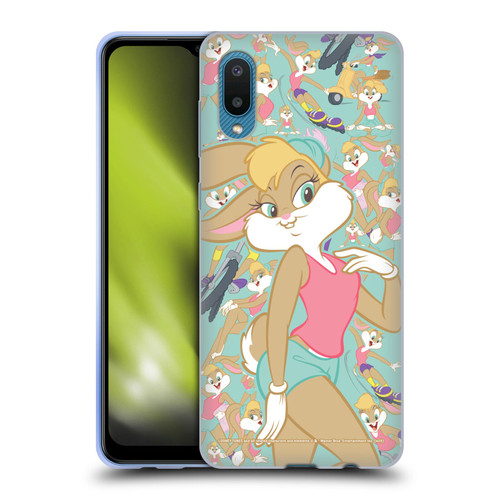 Looney Tunes Graphics and Characters Lola Bunny Soft Gel Case for Samsung Galaxy A02/M02 (2021)
