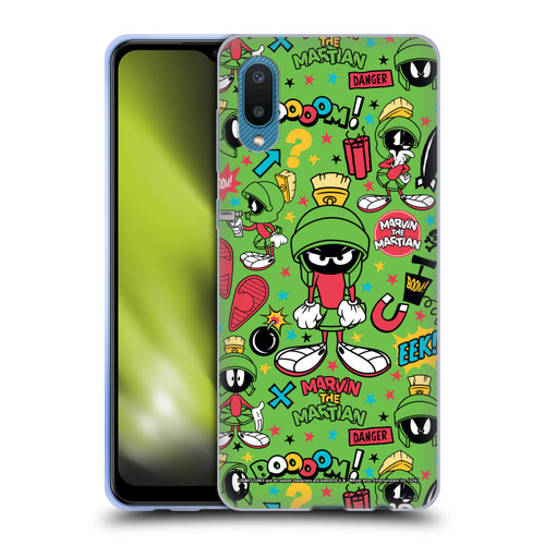 Looney Tunes Graphics and Characters Marvin The Martian Soft Gel Case for Samsung Galaxy A02/M02 (2021)