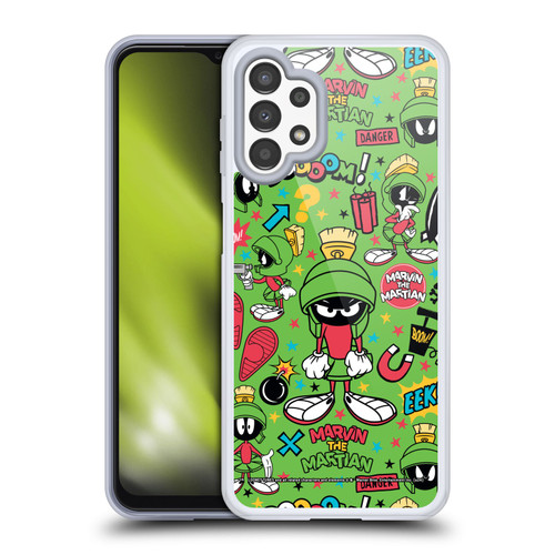 Looney Tunes Graphics and Characters Marvin The Martian Soft Gel Case for Samsung Galaxy A13 (2022)