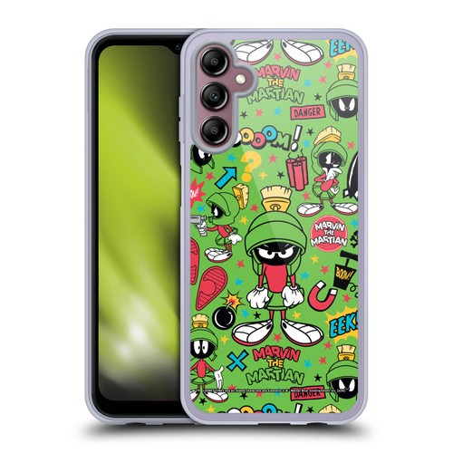 Looney Tunes Graphics and Characters Marvin The Martian Soft Gel Case for Samsung Galaxy A14 5G