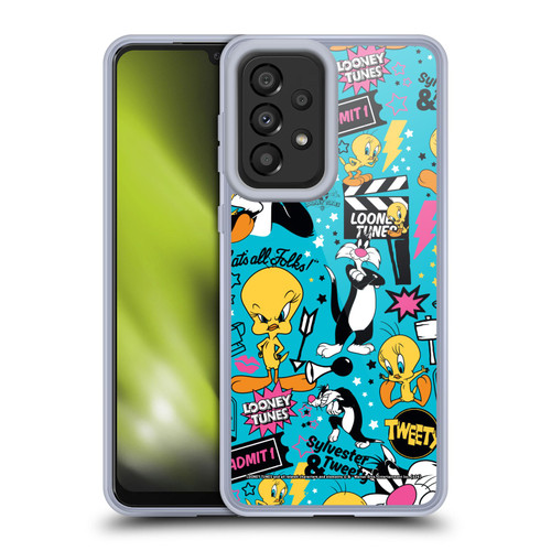 Looney Tunes Graphics and Characters Tweety And Sylvester Soft Gel Case for Samsung Galaxy A33 5G (2022)