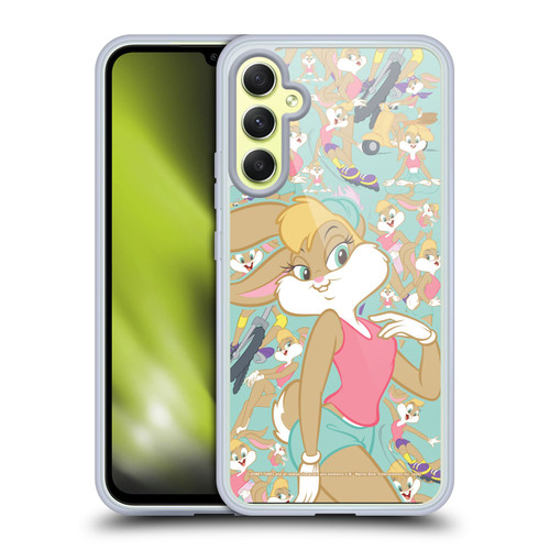 Looney Tunes Graphics and Characters Lola Bunny Soft Gel Case for Samsung Galaxy A34 5G