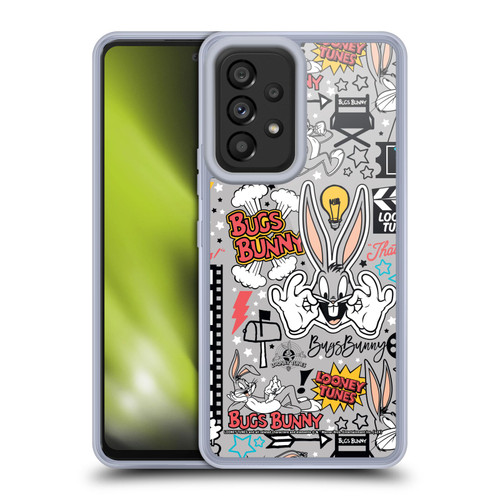 Looney Tunes Graphics and Characters Bugs Bunny Soft Gel Case for Samsung Galaxy A53 5G (2022)
