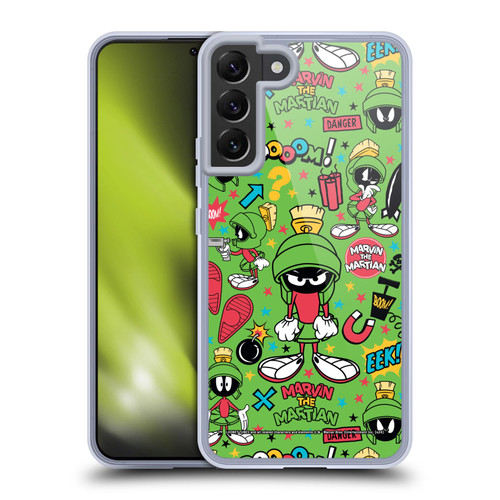 Looney Tunes Graphics and Characters Marvin The Martian Soft Gel Case for Samsung Galaxy S22+ 5G
