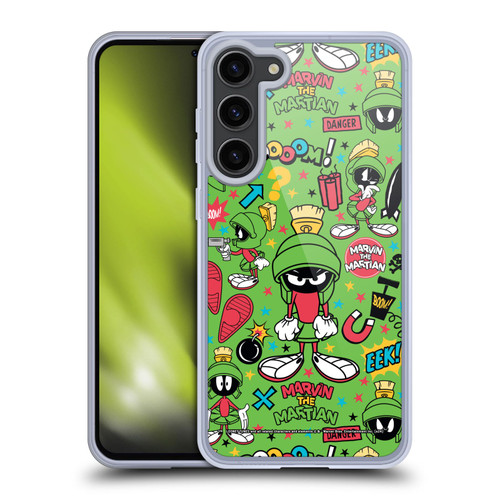 Looney Tunes Graphics and Characters Marvin The Martian Soft Gel Case for Samsung Galaxy S23+ 5G