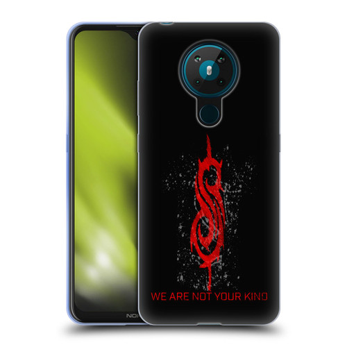 Slipknot We Are Not Your Kind Red Distressed Look Soft Gel Case for Nokia 5.3