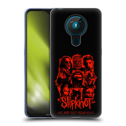 Slipknot We Are Not Your Kind Red Patch Soft Gel Case for Nokia 5.3