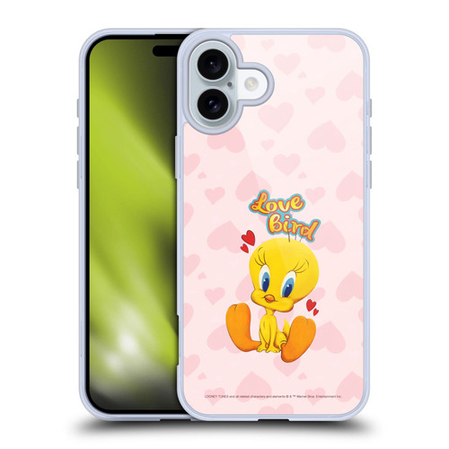 Looney Tunes Season Tweety Soft Gel Case for Apple iPhone 16 Plus