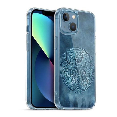 Brigid Ashwood Celtic Wisdom Knot Wolf Soft Gel Case for Apple iPhone 13 Mini