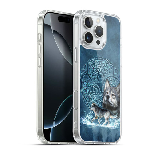 Brigid Ashwood Celtic Wisdom Wolf Soft Gel Case for Apple iPhone 16 Pro Max