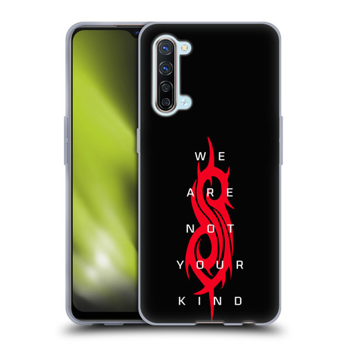 Slipknot We Are Not Your Kind Logo Soft Gel Case for OPPO Find X2 Lite 5G