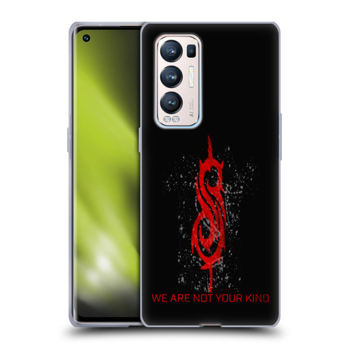 Slipknot We Are Not Your Kind Red Distressed Look Soft Gel Case for OPPO Find X3 Neo / Reno5 Pro+ 5G