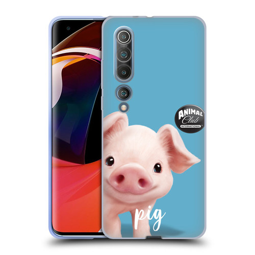 Animal Club International Faces Pig Soft Gel Case for Xiaomi Mi 10 5G / Mi 10 Pro 5G