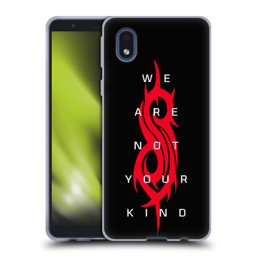 Slipknot We Are Not Your Kind Logo Soft Gel Case for Samsung Galaxy A01 Core (2020)