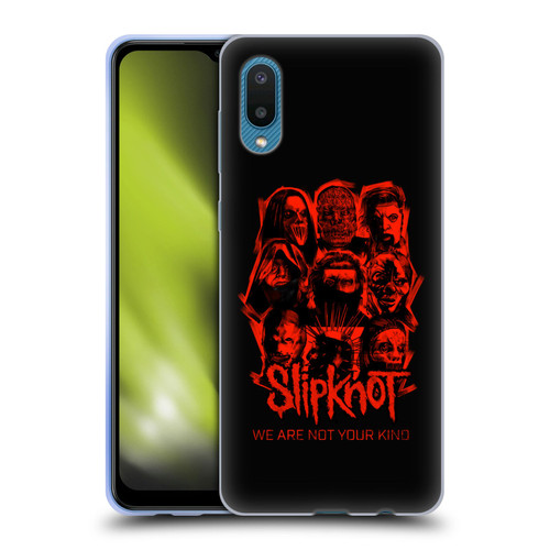 Slipknot We Are Not Your Kind Red Patch Soft Gel Case for Samsung Galaxy A02/M02 (2021)