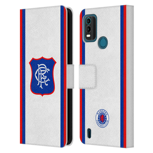 Rangers FC 2024/25 Kit Away Leather Book Wallet Case Cover For Nokia G11 Plus