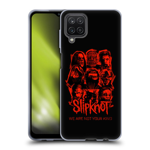 Slipknot We Are Not Your Kind Red Patch Soft Gel Case for Samsung Galaxy A12 (2020)