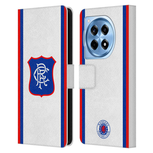 Rangers FC 2024/25 Kit Away Leather Book Wallet Case Cover For OnePlus 12R