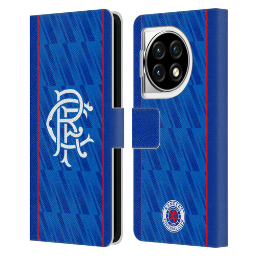 Rangers FC 2024/25 Kit Home Leather Book Wallet Case Cover For OPPO OnePlus Ace 3 5G
