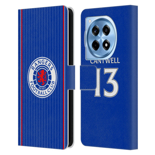 Rangers FC 2023/24 Players Home Kit Todd Cantwell Leather Book Wallet Case Cover For OnePlus 12R