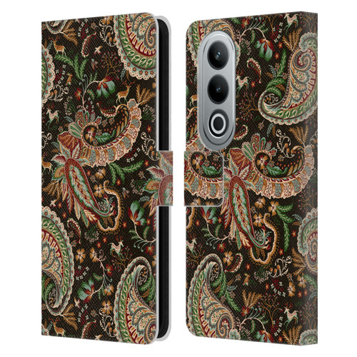 Ninola Mix Patterns Woodland Paisley Leather Book Wallet Case Cover For OPPO OnePlus Ace 3V 5G
