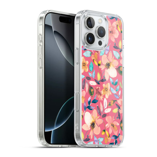 Ninola Spring Floral Tropical Flowers Soft Gel Case for Apple iPhone 16 Pro Max & MagSafe