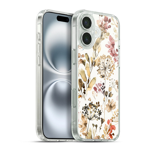 Ninola Wild Grasses Rustic Soft Gel Case for Apple iPhone 16 Plus & MagSafe