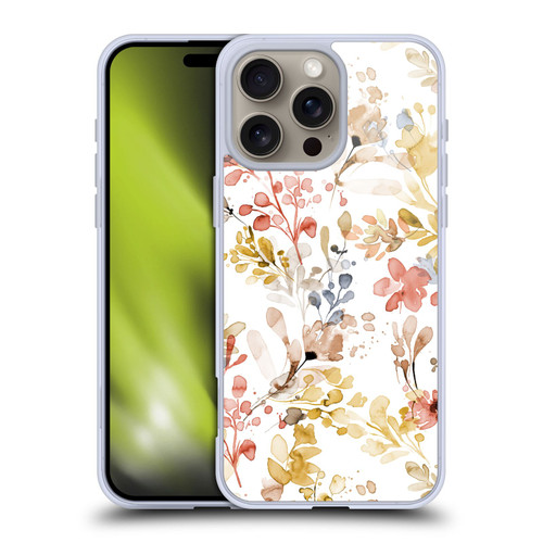 Ninola Wild Grasses Gold Plants Soft Gel Case for Apple iPhone 16 Pro Max