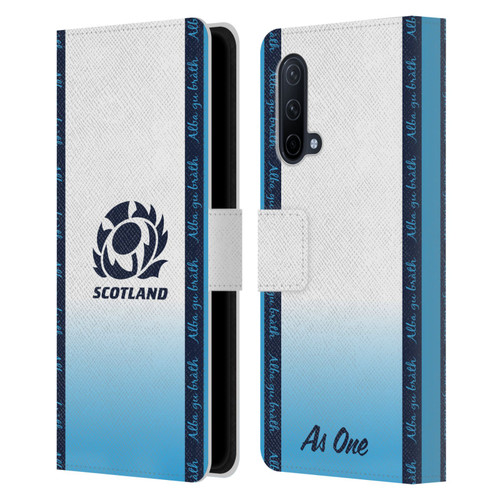 Scotland Rugby 2024/25 Crest Kit Away Leather Book Wallet Case Cover For OnePlus Nord CE 5G