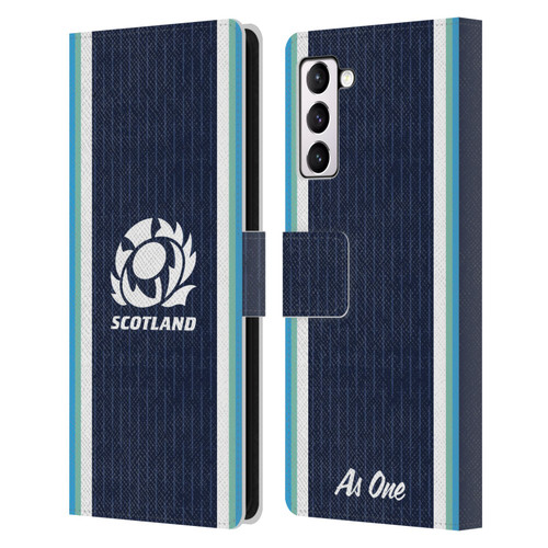 Scotland Rugby 2024/25 Crest Kit Home Leather Book Wallet Case Cover For Samsung Galaxy S21+ 5G Scotland Rugby 2024/25 Crest Kit Home Leather Book Wallet Case Cover For Samsung Galaxy S21+ 5G