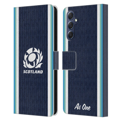 Scotland Rugby 2024/25 Crest Kit Home Leather Book Wallet Case Cover For Samsung Galaxy M54 5G Scotland Rugby 2024/25 Crest Kit Home Leather Book Wallet Case Cover For Samsung Galaxy M54 5G
