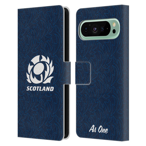 Scotland Rugby Graphics Pattern Leather Book Wallet Case Cover For Google Pixel 9 Pro XL
