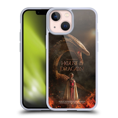 House Of The Dragon: Television Series Key Art Poster 3 Soft Gel Case for Apple iPhone 13 Mini