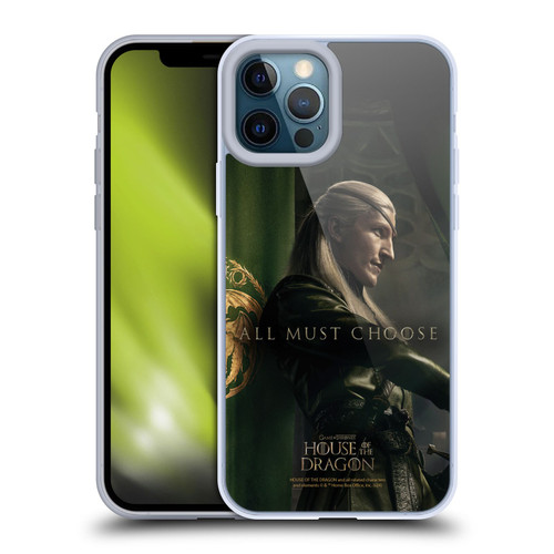 House Of The Dragon: Television Series Season 2 Character Posters Aemond Soft Gel Case for Apple iPhone 12 Pro Max
