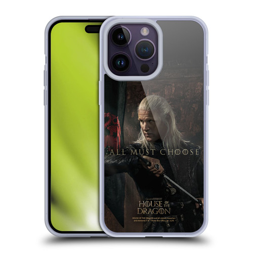 House Of The Dragon: Television Series Season 2 Character Posters Daemon Soft Gel Case for Apple iPhone 14 Pro Max