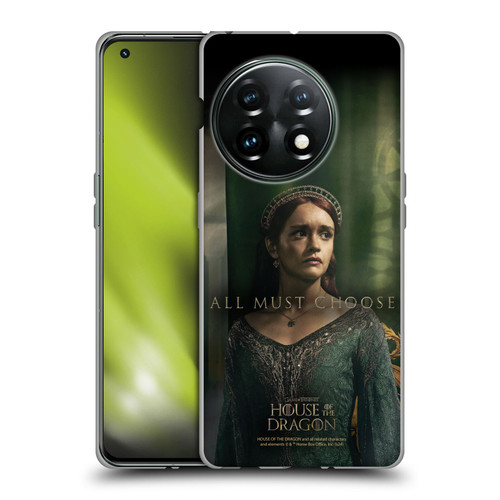 House Of The Dragon: Television Series Season 2 Character Posters Alicent Soft Gel Case for OnePlus 11 5G