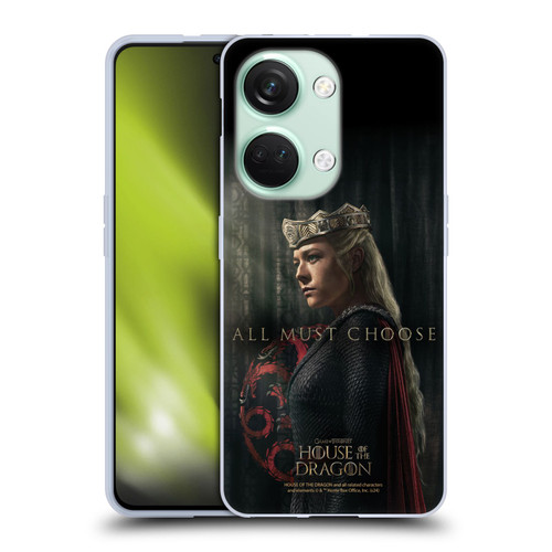 House Of The Dragon: Television Series Season 2 Character Posters Rhaenyra Soft Gel Case for OnePlus Nord 3 5G