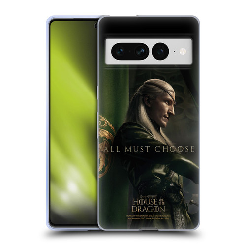 House Of The Dragon: Television Series Season 2 Character Posters Aemond Soft Gel Case for Google Pixel 7 Pro
