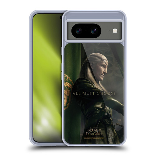 House Of The Dragon: Television Series Season 2 Character Posters Aemond Soft Gel Case for Google Pixel 8