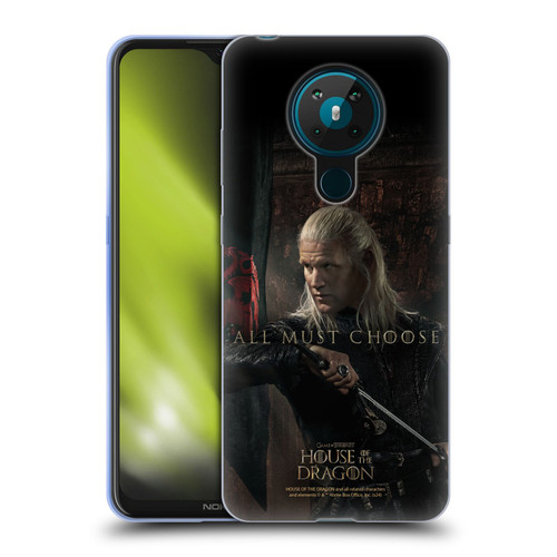 House Of The Dragon: Television Series Season 2 Character Posters Daemon Soft Gel Case for Nokia 5.3