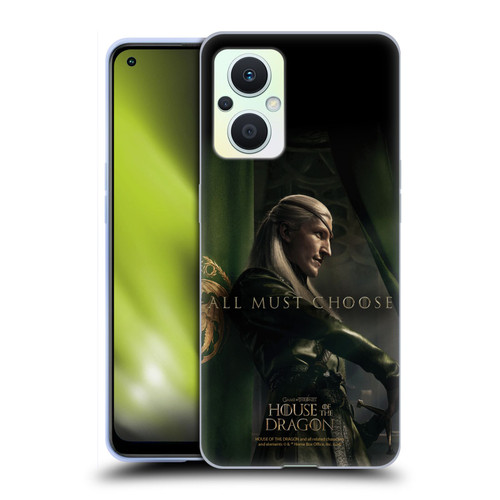 House Of The Dragon: Television Series Season 2 Character Posters Aemond Soft Gel Case for OPPO Reno8 Lite