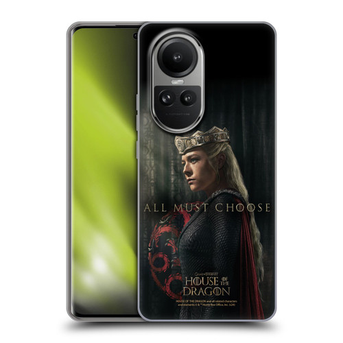 House Of The Dragon: Television Series Season 2 Character Posters Rhaenyra Soft Gel Case for OPPO Reno10 5G / Reno10 Pro 5G