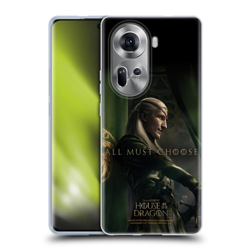 House Of The Dragon: Television Series Season 2 Character Posters Aemond Soft Gel Case for OPPO Reno11